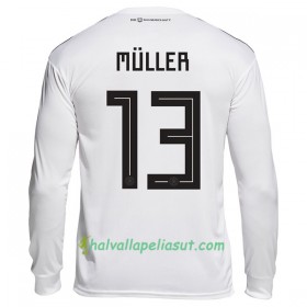 Jalkapallo Pelipaidat Saksa Muller 13 World Cup 2018 Kotipaita Pitkähihainen